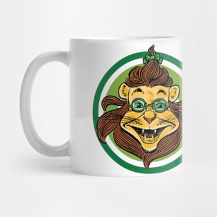 Vintage Wizard of Oz Cowardly Lion Mug